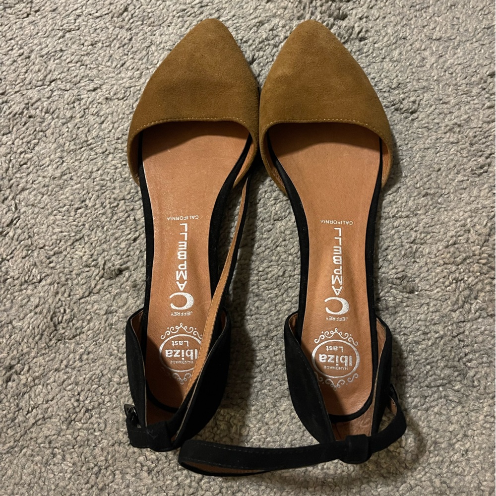 Jeffrey Campbell Lovins Flats Womens Size 8